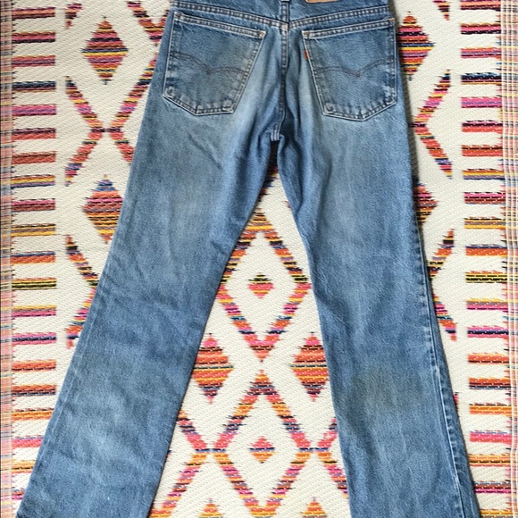 Vintage 70s Orange tab 585 Levi’s - Picture 3 of 5